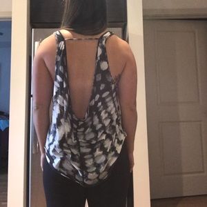 Lululemon open back tank. Size 6